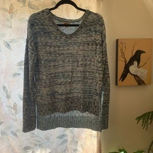 Blue Knit Sweater